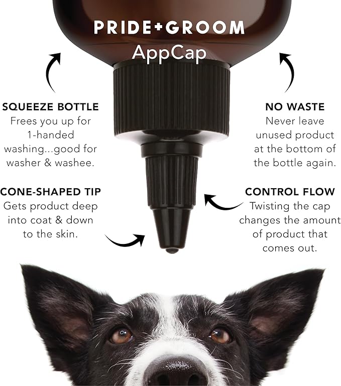 Pride and Groom The Final Coat Dog Conditioner – Formulated with All Natural Ingredients to Untangle and Nourish Any Coat for Improved Manageability and Long Lasting Shine – 16oz