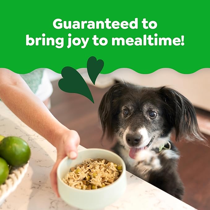 Greenies Smart Topper High Protein Wet Mix-in for Dogs, Chicken, Peas, Apples, and Brown Rice Recipe & Duck, Broccoli, Carrots and Barley Recipe Variety Pack with Whole Grains, 2oz. 8 Trays