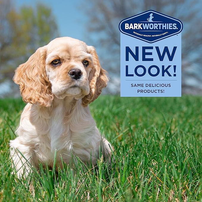 Barkworthies Healthy Dog Treats & Chews Puppy Dog Variety Pack (5 Chews) - Protein-Rich, All-Natural, Easily Digestible, Rawhide Alternative - Promotes Dental Health - Great Gift for All Dogs