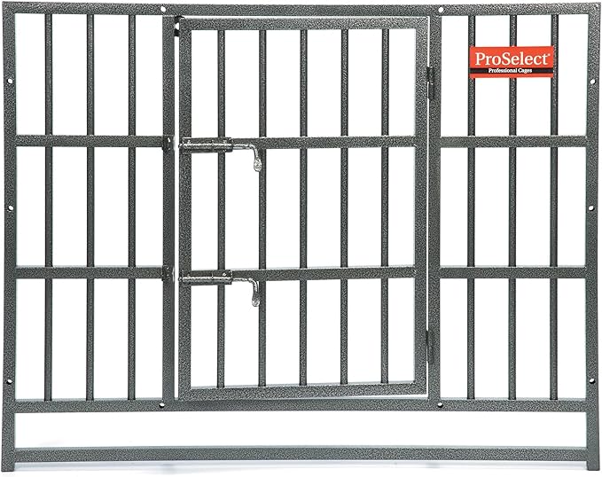 Proselect Replacement Door Frames - Durable Steel Door Frames Modular Kennel Cages - Medium, Silver