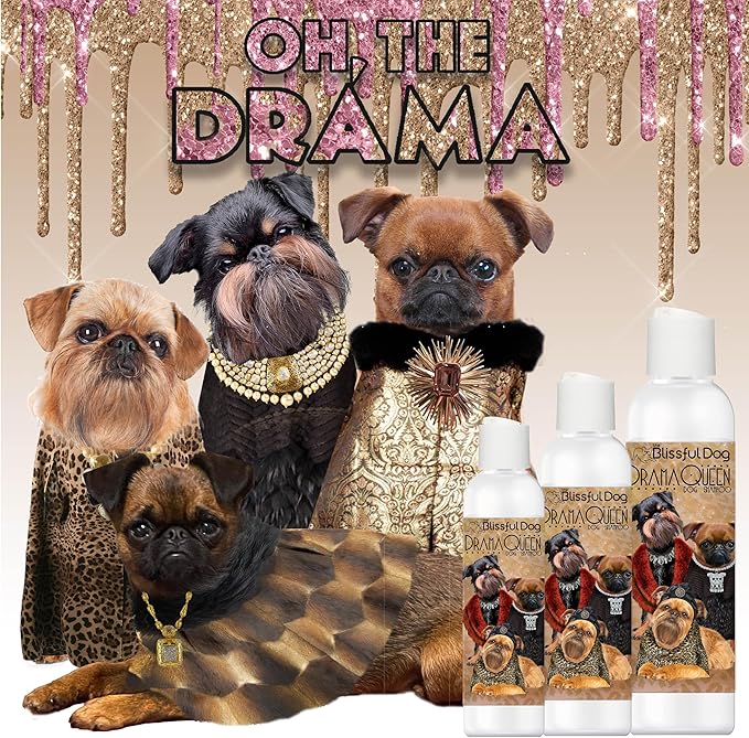 The Blissful Dog Brussels Griffon Drama Queen Dog Shampoo, 8 oz.