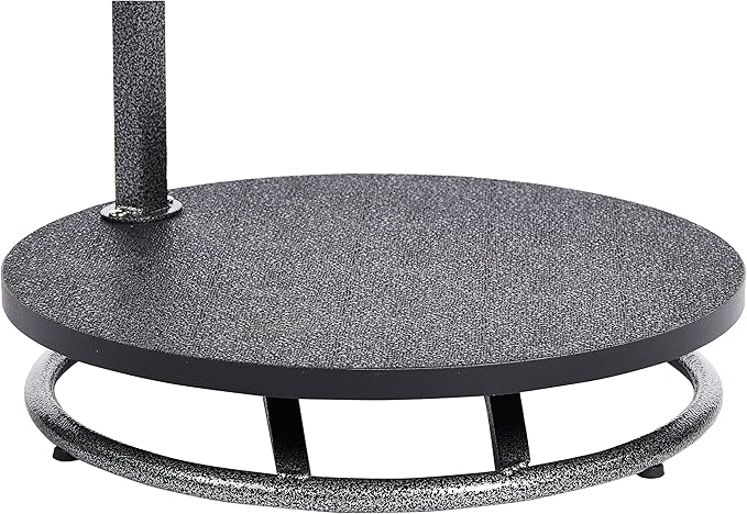 Pet Edge Master Equipment Round Pet Grooming Table – Rotatable Black 18” Diameter Grooming Table Perfect for Small Dogs