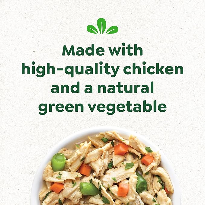 Greenies Smart Topper High Protein Wet Mix-in for Dogs, Chicken, Green Beans & Sweet Potatoes Recipe in Vitabroth™ Broth - Bone Broth + Vitamins E & B1, Pack of 10