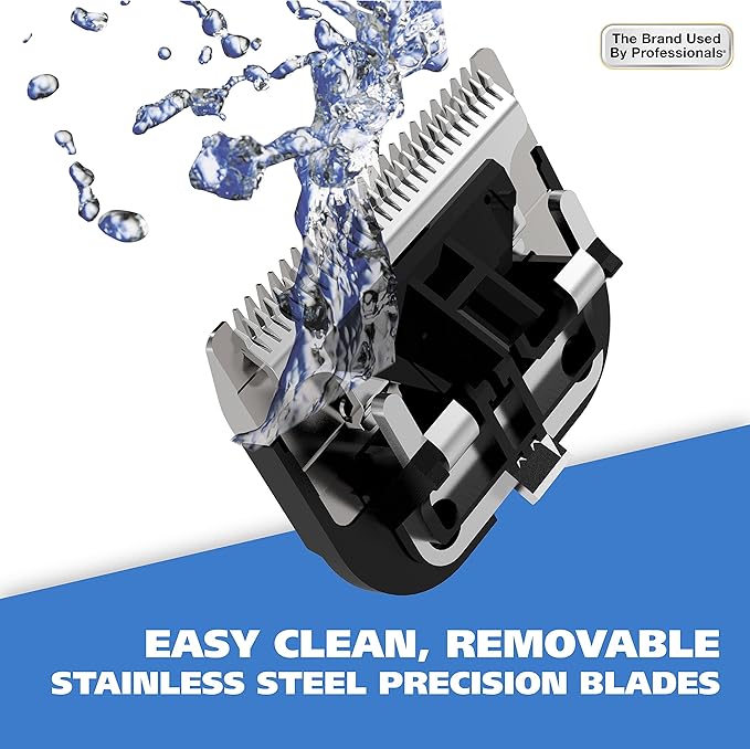 Wahl Easy Pro for Pets, Rechargeable Dog Grooming Kit – Electric Dog Clippers for Dogs & Cats with Fine to Medium Coats - Model 9549