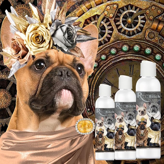 The Blissful Dog French Bulldog Drama Queen Dog Shampoo, 16 oz.