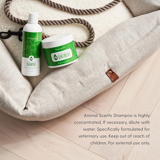 Young Living Animal Scents Pet Shampoo - Contains Pure Essential Oils - 8 fl oz