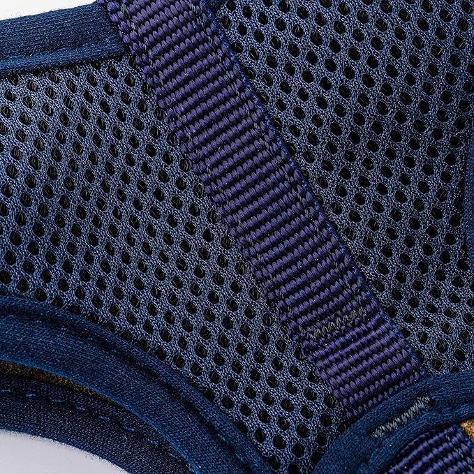 HUGO & HUDSON Dog Harness, No-Pull Anti Choke Tweed Harness Vest, Dark Green Checkered, XS