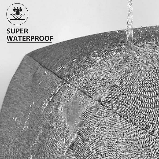 Dog Crate Cover, 600D Oxford Waterproof Kennel Cover Fits for 36 Inches Wire Crate Dog Cage, Grey