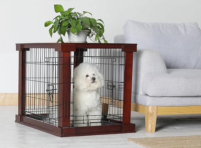 Merry Products Pet Cage with Crate Cover, Large