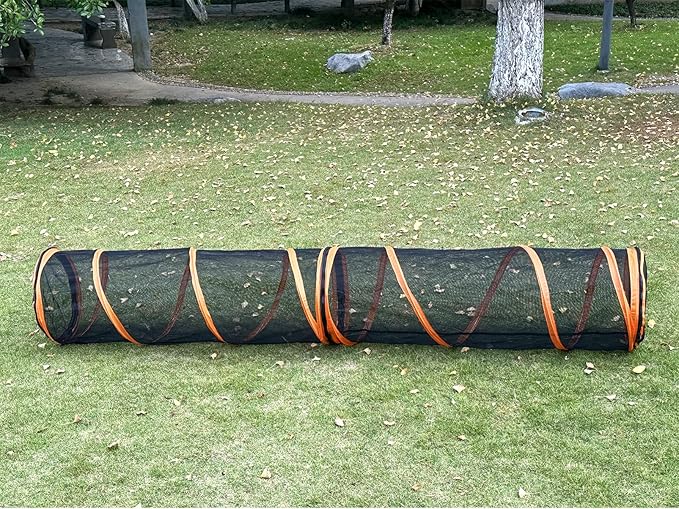 Pet Cat and Dog Tunnel Tent Foldable Pet Tent Outdoor Pop Up Pet Playpen Cage Fences House (Styles 3)