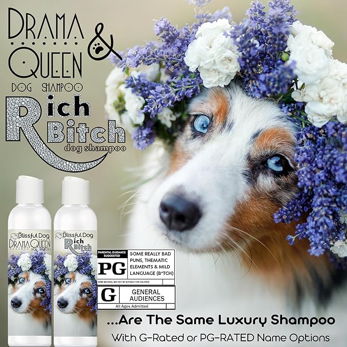 The Blissful Dog Australian Shepherd Drama Queen Shampoo, 16 oz.
