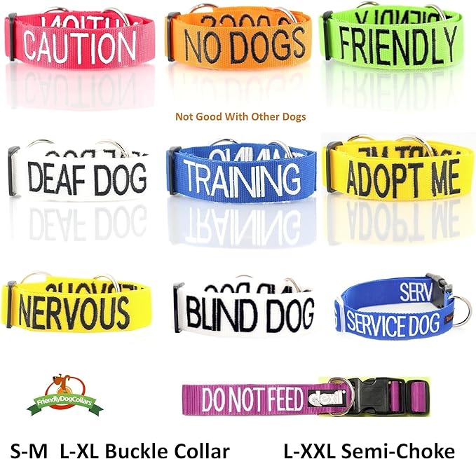 FRIENDLY (Known as Friendly to all) Green Color Coded Non-Pull Front and Back D Ring Padded and Waterproof Vest Dog Harness PREVENTS Accidents By Warning Others Of Your Dog In Advance (L)