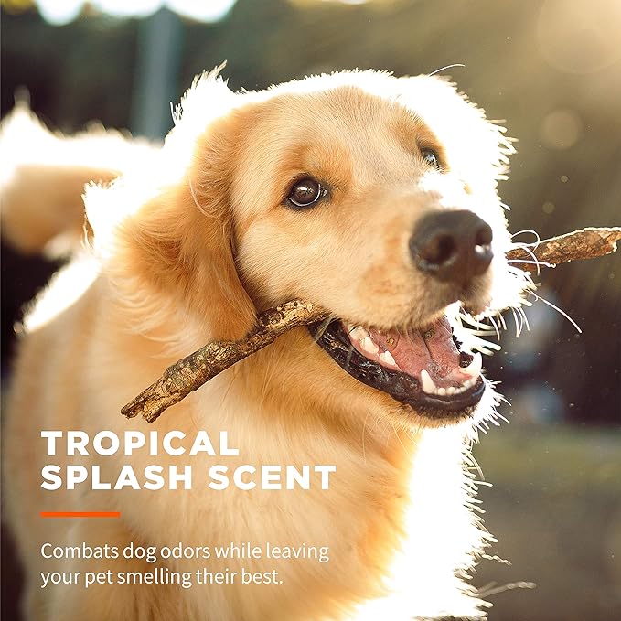 Wet Ones for Pets Paw & Tushie Dog Wipes With Chamomile, 30 ct - 8 Pack | Dog Wipes For All Dogs in Tropical Splash Scent | Dog Grooming Wipes, Dog Bathing Supplies, Pet Wipes for Paw and Butt