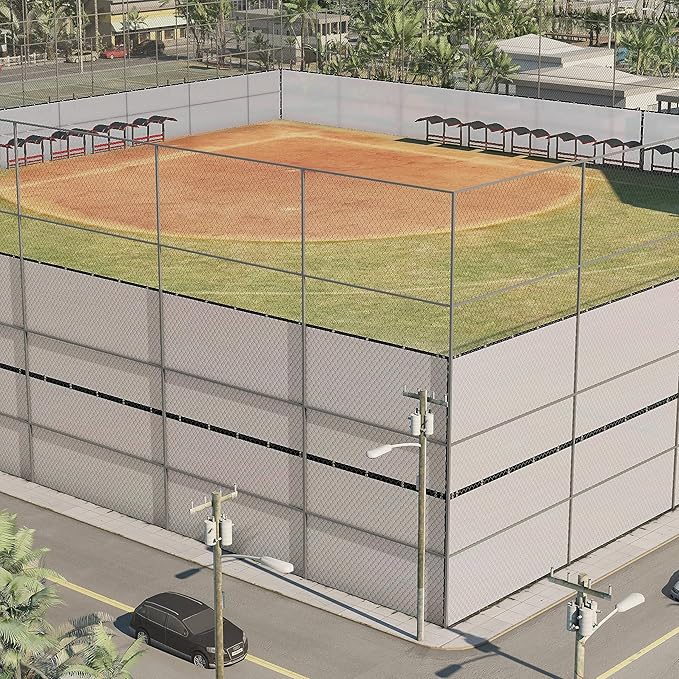 ColourTree 3' x 4' White Custom Size Shade Cloth with Grommets - 90% Sunblock, Durable Mesh Fabric Tarp for Dog Kennel Cover, Fence Privacy Screen, Greenhouse, Chicken Coop & Pet Playpen